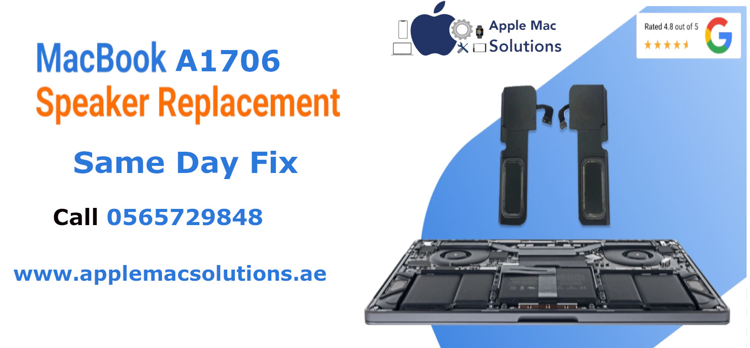 MacBook-A1706- USpeaker-repair-And-Replacement-Service-in-Dubai
